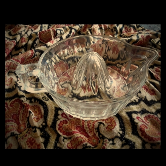 Vintage Other - Vintage Glass Juice Reamer/Juicer Vintage Other - Vintage Glass Juice Reamer/Juicer